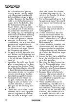 Preview for 12 page of Parkside PLVA 40-Li A1 Translation Of The Original Instructions