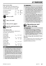 Preview for 9 page of Parkside PMBA 20-Li B2 Translation Of The Original Instructions