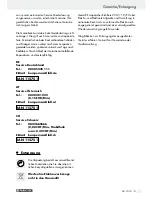 Preview for 21 page of Parkside PMBS 105 A1 Operation And Safety Notes