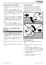 Предварительный просмотр 24 страницы Parkside PMFAP 20-Li A1 Instructions Manual