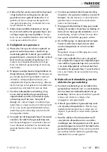 Предварительный просмотр 74 страницы Parkside PMFAP 20-Li A1 Instructions Manual