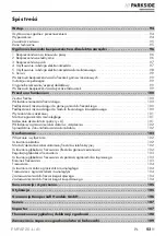 Предварительный просмотр 106 страницы Parkside PMFAP 20-Li A1 Instructions Manual