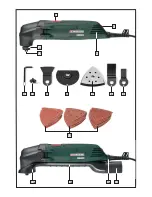 Предварительный просмотр 3 страницы Parkside PMFW 280 A1 -  3 Operation And Safety Notes