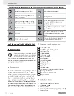 Предварительный просмотр 6 страницы Parkside PMFW 280 A1 -  3 Operation And Safety Notes