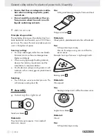 Предварительный просмотр 10 страницы Parkside PMFW 280 A1 -  3 Operation And Safety Notes