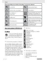 Предварительный просмотр 16 страницы Parkside PMFW 280 A1 -  3 Operation And Safety Notes