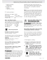 Preview for 7 page of Parkside PMFW 280 A1 -  4 Operation And Safety Notes