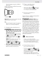 Preview for 11 page of Parkside PMFW 280 A1 -  4 Operation And Safety Notes