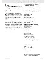 Preview for 13 page of Parkside PMFW 280 A1 -  4 Operation And Safety Notes