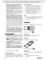 Предварительный просмотр 10 страницы Parkside PMFW 280 A1 -  5 Operation And Safety Notes