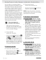 Предварительный просмотр 12 страницы Parkside PMFW 280 A1 -  5 Operation And Safety Notes