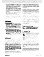 Предварительный просмотр 23 страницы Parkside PMFW 280 A1 -  5 Operation And Safety Notes