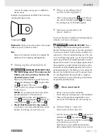 Preview for 11 page of Parkside PMFW 280 A1 -  6 Operation And Safety Notes