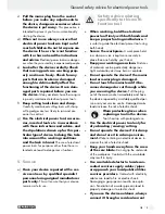 Предварительный просмотр 9 страницы Parkside PMFW 280 A2 Operation And Safety Notes