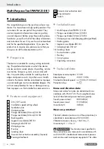 Preview for 6 page of Parkside pmfw 310 b1 Operation And Safety Notes Translation Of The Original Instructions