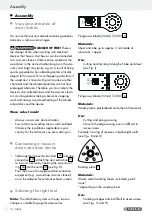 Предварительный просмотр 10 страницы Parkside pmfw 310 b1 Operation And Safety Notes Translation Of The Original Instructions