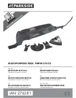 Parkside PMFW 310 C2 Original Instructions Manual предпросмотр