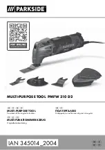 Parkside PMFW 310 D2 Original Instructions Manual preview