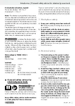 Предварительный просмотр 49 страницы Parkside PMGS 12 C3 Operation And Safety Notes