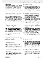 Предварительный просмотр 7 страницы Parkside PMNF 1350 A1 Operation And Safety Notes