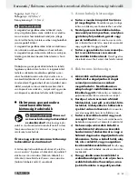 Предварительный просмотр 29 страницы Parkside PMNF 1350 A1 Operation And Safety Notes