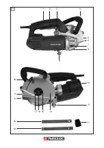 Предварительный просмотр 3 страницы Parkside PMNF 1350 C3 Original Instructions Manual