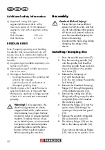 Preview for 12 page of Parkside PMNF 1350 C3 Original Instructions Manual