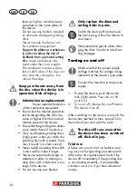 Preview for 14 page of Parkside PMNF 1350 C3 Original Instructions Manual