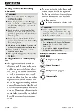 Preview for 25 page of Parkside PMSA 12 B2 Translation Of The Original Instructions