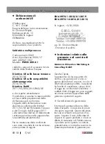 Предварительный просмотр 59 страницы Parkside PMSG 200 A1 Operation And Safety Notes