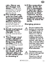 Preview for 11 page of Parkside PMSSA 8 A1 Translation Of The Original Instructions