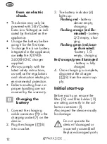 Preview for 12 page of Parkside PMSSA 8 A1 Translation Of The Original Instructions