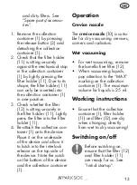 Preview for 13 page of Parkside PMSSA 8 A1 Translation Of The Original Instructions