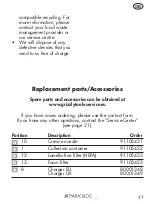 Preview for 17 page of Parkside PMSSA 8 A1 Translation Of The Original Instructions