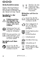 Preview for 24 page of Parkside PMSSA 8 A1 Translation Of The Original Instructions