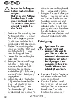 Preview for 32 page of Parkside PMSSA 8 A1 Translation Of The Original Instructions