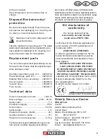 Предварительный просмотр 9 страницы Parkside PNTS 1300 Operation And Safety Notes