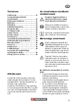 Предварительный просмотр 21 страницы Parkside PNTS 1400 B1 Translation Of Original Operation Manual