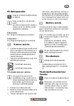 Предварительный просмотр 25 страницы Parkside PNTS 1400 B1 Translation Of Original Operation Manual