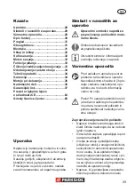 Предварительный просмотр 29 страницы Parkside PNTS 1400 B1 Translation Of Original Operation Manual