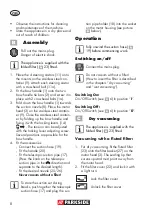 Preview for 8 page of Parkside PNTS 1400 D1 Original Operation Manual