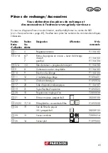 Preview for 41 page of Parkside PNTS 1400 F2 Translation Of The Original Instructions