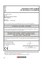 Preview for 57 page of Parkside PNTS 1400 G3 Translation Of Original Operation Manual