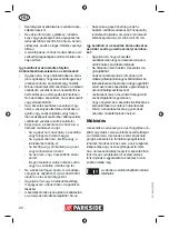 Предварительный просмотр 20 страницы Parkside PNTS 23 E Operation And Safety Notes