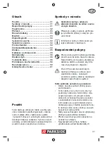 Предварительный просмотр 31 страницы Parkside PNTS 23 E Operation And Safety Notes