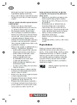 Предварительный просмотр 32 страницы Parkside PNTS 23 E Operation And Safety Notes