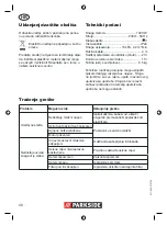 Предварительный просмотр 48 страницы Parkside PNTS 23 E Operation And Safety Notes