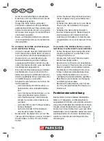 Предварительный просмотр 50 страницы Parkside PNTS 23 E Operation And Safety Notes