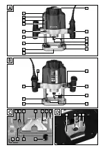 Preview for 3 page of Parkside POF 1200 A1 Operation And Safety Notes Translation Of Original Operation Manual