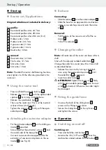 Preview for 10 page of Parkside POF 1200 A1 Operation And Safety Notes Translation Of Original Operation Manual